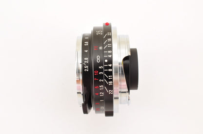 [Top Mint+++ in BOX] Voigtlander COLOR SKOPAR 35mm F/2.5 P II for M Mount JAPAN