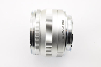 [MINT] Carl Zeiss C Sonnar 50mm F/1.5 ZM T* Lens Silver for Leica M From JAPAN