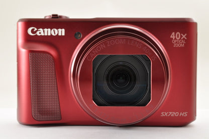 [Top Mint+++] Canon PowerShot SX720 HS RED 20.3MP Compact Digital Camera JAPAN