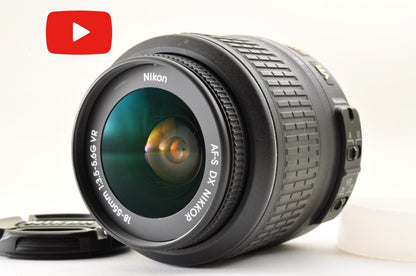 [Almost Mint] Nikon AF-S DX Nikkor 18-55mm F/3.5-5.6 G VR Zoom Lens From JAPAN