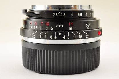 [Top Mint+++ in BOX] Voigtlander COLOR SKOPAR 35mm F/2.5 P II for M Mount JAPAN