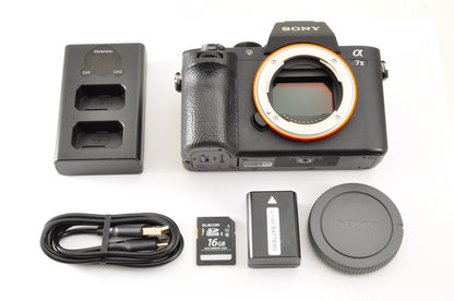 [Near Mint] Sony Alpha A7 II 24.3MP ILCE-7M2 Body 35 languages From JAPAN