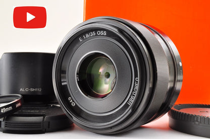 [Excellent+5] SONY 35mm F/1.8 SEL35F18 OSS AF Wide Angle Lens For E Mount JAPAN