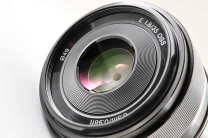 [Excellent+5] SONY 35mm F/1.8 SEL35F18 OSS AF Wide Angle Lens For E Mount JAPAN