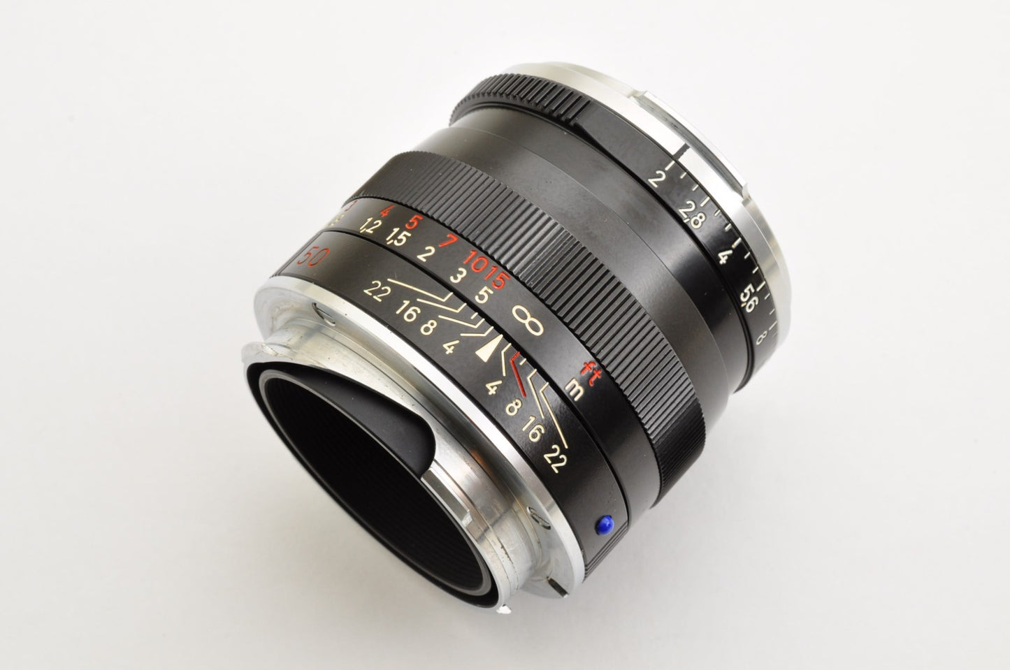 [Mint in BOX] Carl Zeiss Planar 50mm F/2 ZM BLACK Leica M Mount Lens From JAPAN