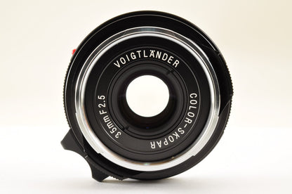 [Top Mint+++ in BOX] Voigtlander COLOR SKOPAR 35mm F/2.5 P II for M Mount JAPAN