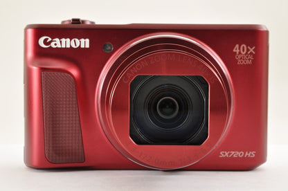 [Top Mint in BOX] Canon PowerShot SX720 HS 20.3MP Compact Digital Camera RED JPN