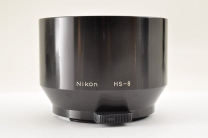 Nikon HS-8 Metal Lens Hood for 105mm f/2.8 135mm f/3.5 105mm f/2.5 Made in JPN