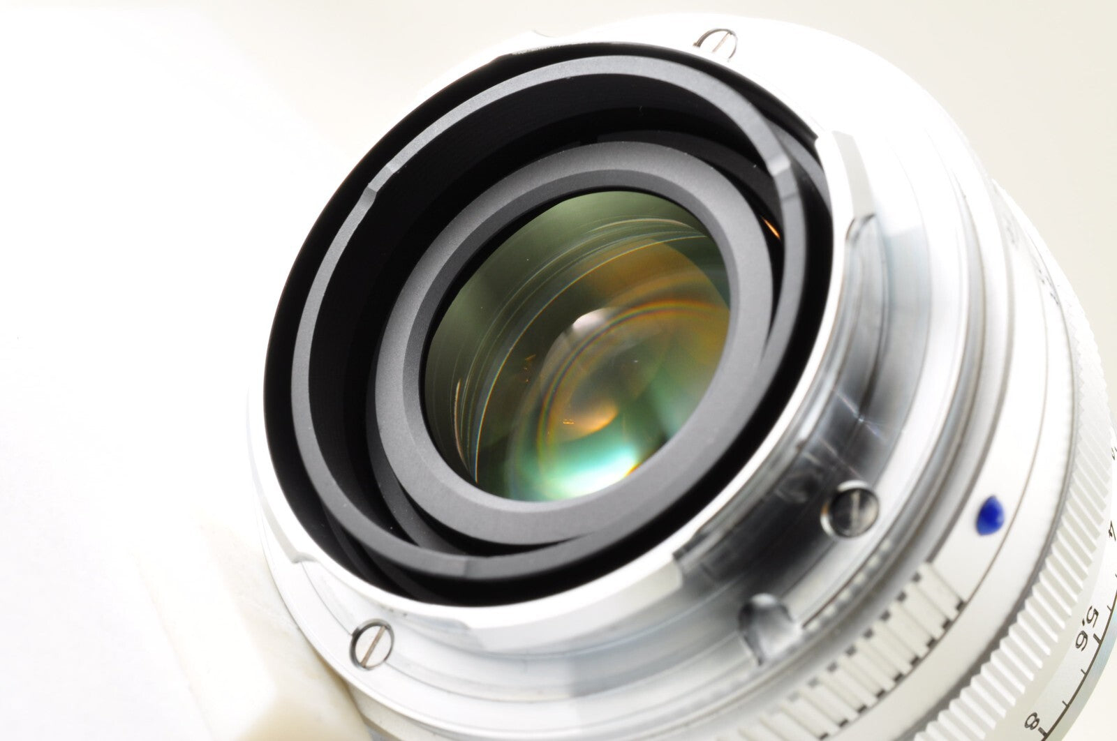 [MINT] Carl Zeiss C Sonnar 50mm F/1.5 ZM T* Lens Silver for Leica M From JAPAN