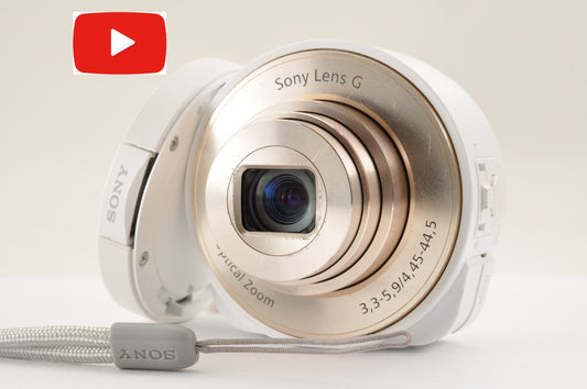 [Excellent+5] Sony Cyber-Shot DSC-QX10 Lens Style Digital Camera White Wi-Fi JPN