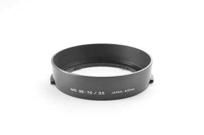 Minolta Lens Hood for MD 35-70mm / 3.5 55mm lens from Japan #01
