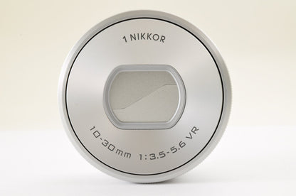 [Top Mint+++ SC: 8] Nikon 1 J4 Silver Double Zoom Kit 10-30mm VR & 30-110mm JPN