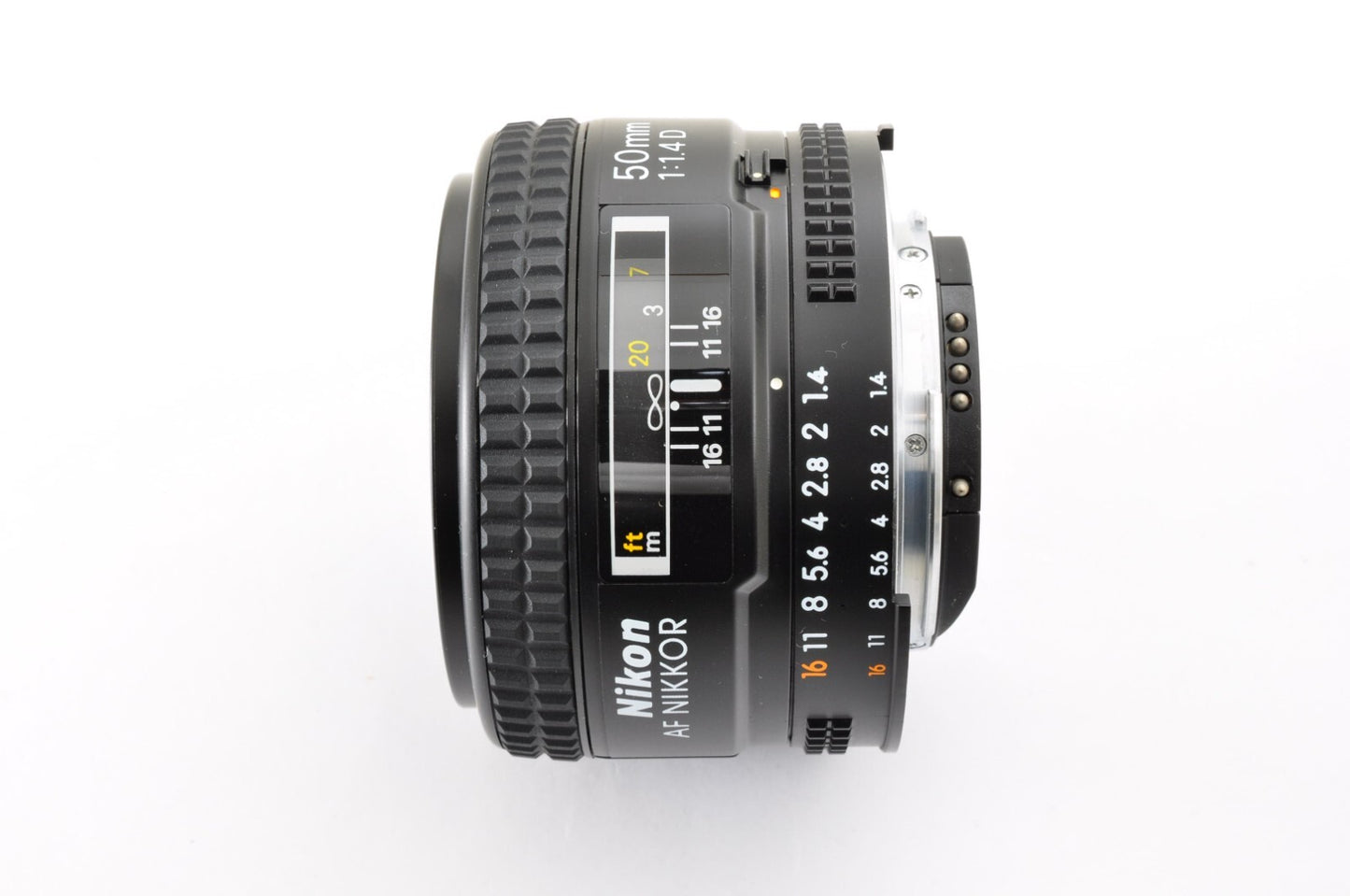 [Mint] Nikon Ai AF Nikkor 50mm f/1.4 D Standard Prime Lens w/ Case From JAPAN