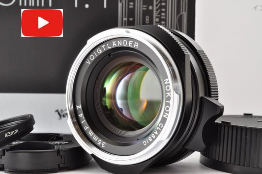 [Top Mint in BOX] Voigtlander NOKTON classic 35mm F/1.4 II MC VM Leica M JAPAN