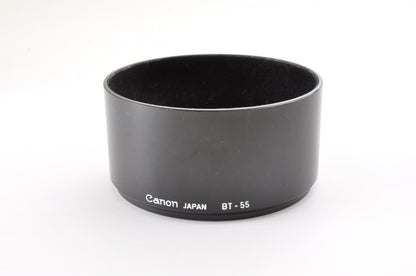 Canon BT-55 Plastic Front Lens Hood For FD 85mm f/1.8 s.s.c. 100mm f/2.8 JAPAN