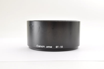 Canon BT-55 Plastic Front Lens Hood For FD 85mm f/1.8 s.s.c. 100mm f/2.8 JAPAN
