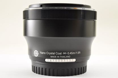 Nikon 1 NIKKOR 32mm f/1.2 BLACK RARE for Nikon CX Format w/ Hood JPN [Mint+++]