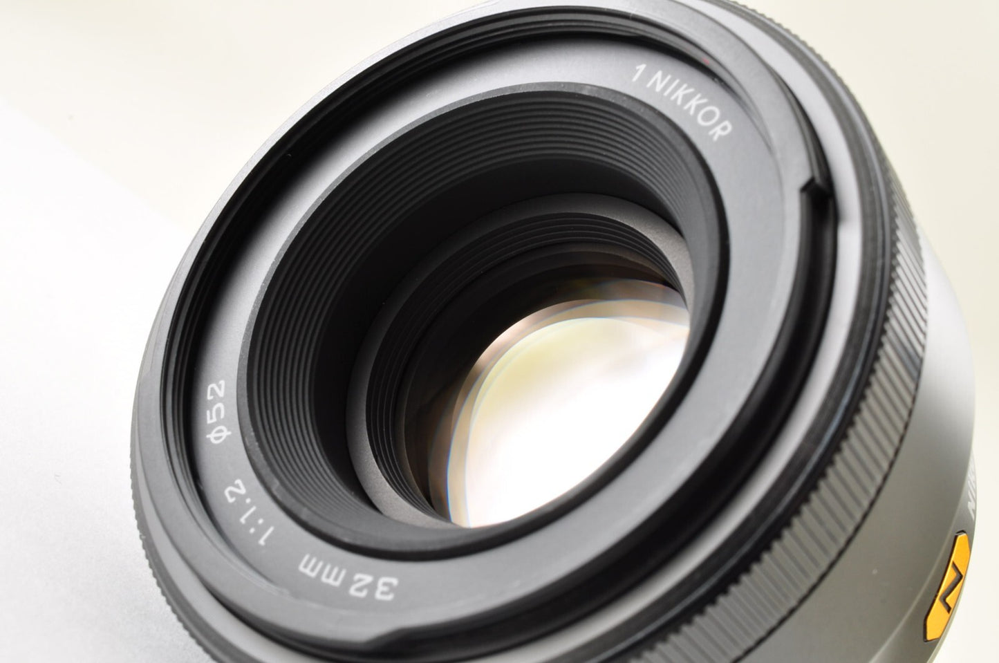 Nikon 1 NIKKOR 32mm f/1.2 BLACK RARE for Nikon CX Format w/ Hood JPN [Mint+++]