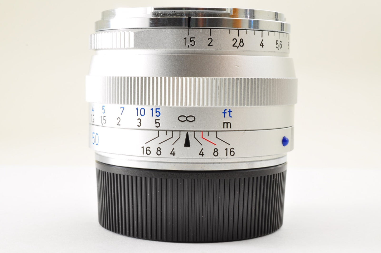 [MINT] Carl Zeiss C Sonnar 50mm F/1.5 ZM T* Lens Silver for Leica M From JAPAN