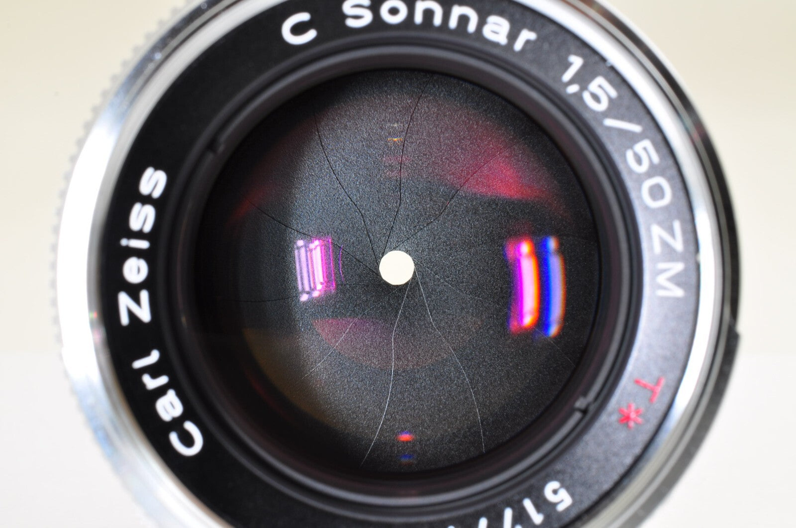 [MINT] Carl Zeiss C Sonnar 50mm F/1.5 ZM T* Lens Silver for Leica M From JAPAN