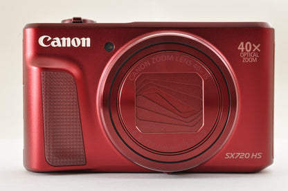 [Top Mint+++] Canon PowerShot SX720 HS RED 20.3MP Compact Digital Camera JAPAN