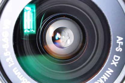 [Almost Mint] Nikon AF-S DX Nikkor 18-55mm F/3.5-5.6 G VR Zoom Lens From JAPAN