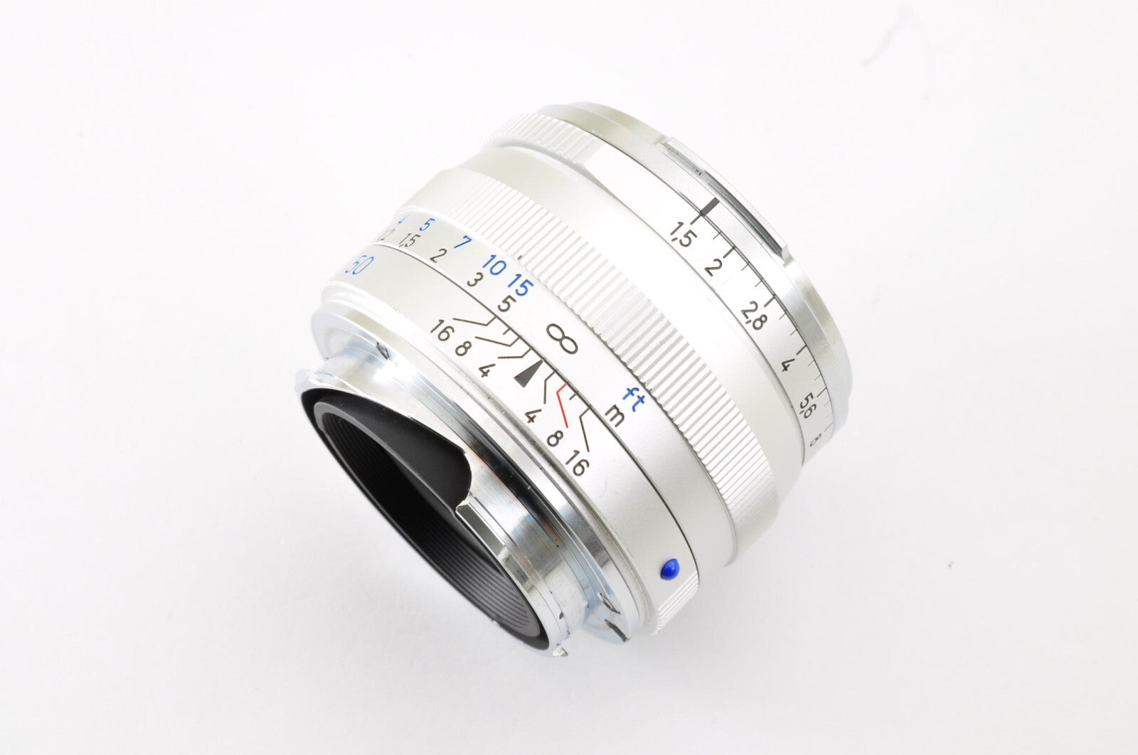 [MINT] Carl Zeiss C Sonnar 50mm F/1.5 ZM T* Lens Silver for Leica M From JAPAN