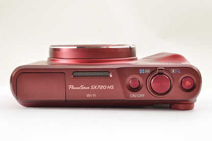 [Top Mint+++] Canon PowerShot SX720 HS RED 20.3MP Compact Digital Camera JAPAN