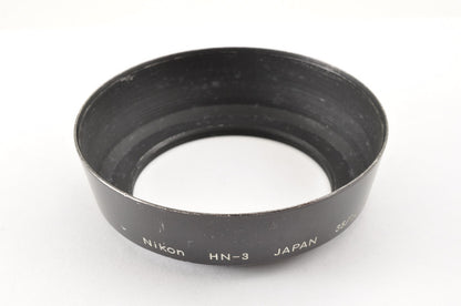 Nikon Lens Hood HN-3 35/1.4 35/2 35/2.8 43~86/3.5 Made in JAPAN #01