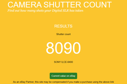 [Top Mint Count: 8090] Sony ILCE-6400Y A6400 Silver w/ SELP1650 SEL55210 US Ship