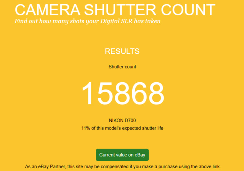 [Mint+] Nikon D700 12.1MP Digital SLR Camera Body Count: 15868 US Ships