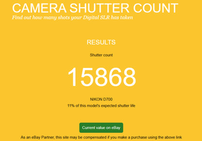 [Mint+] Nikon D700 12.1MP Digital SLR Camera Body Count: 15868 US Ships