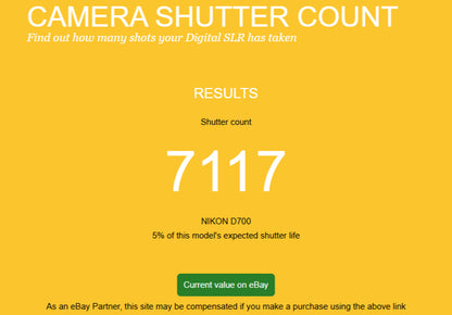 [US Duty Paid] Nikon D700 12.1MP Digital SLR Camera Body Count: 7117 US Ships