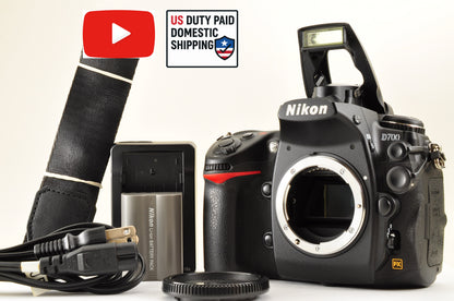 [US Duty Paid] Nikon D700 12.1MP Digital SLR Camera Body Count: 11297 US Ships