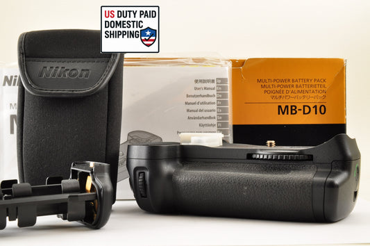 [US Duty Paid] Nikon MB-D10 for D300 D300s D700 Multi Power Battery Pack US Ship