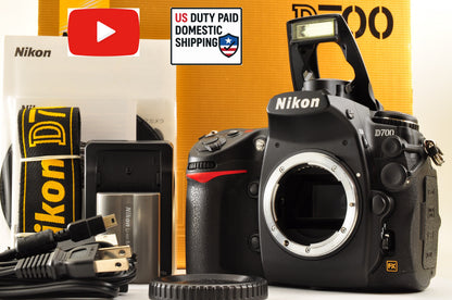 [Mint+++ SC: 6888] Nikon D700 12.1MP FX Digital SLR Camera Body Ship from US OR