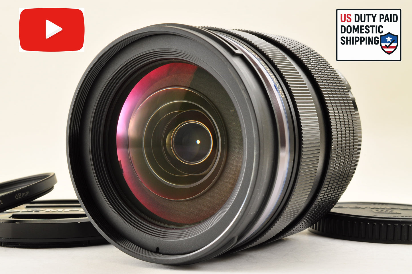 [Top Mint] OM SYSTEM Olympus M.Zuiko Digital ED 12-40mm f/2.8 Pro Lens US Ships