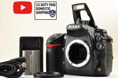 [Mint+] Nikon D700 12.1MP Digital SLR Camera Body Count: 15868 US Ships