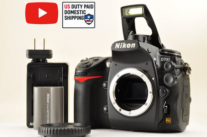 [US Duty Paid] Nikon D700 12.1MP Digital SLR Camera Body Count: 7117 US Ships