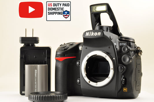 [US Duty Paid] Nikon D700 12.1MP Digital SLR Camera Body Count: 7117 US Ships
