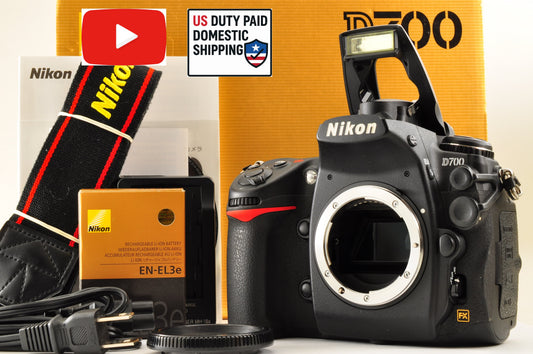 [Top Mint+ SC: 1841] Nikon D700 12.1MP FX Digital SLR Camera Body in BOX US OR