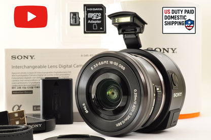[Almost Unused] Sony ILCE-QX1 20.1MP 16-50mm Lens kit E Mount Ship from US OR