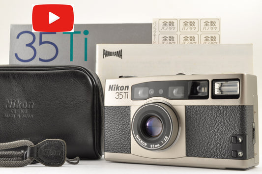 [Top Mint+++] Nikon 35Ti 35 Ti 35mm Point & Shoot Film Camera in BOX from USA