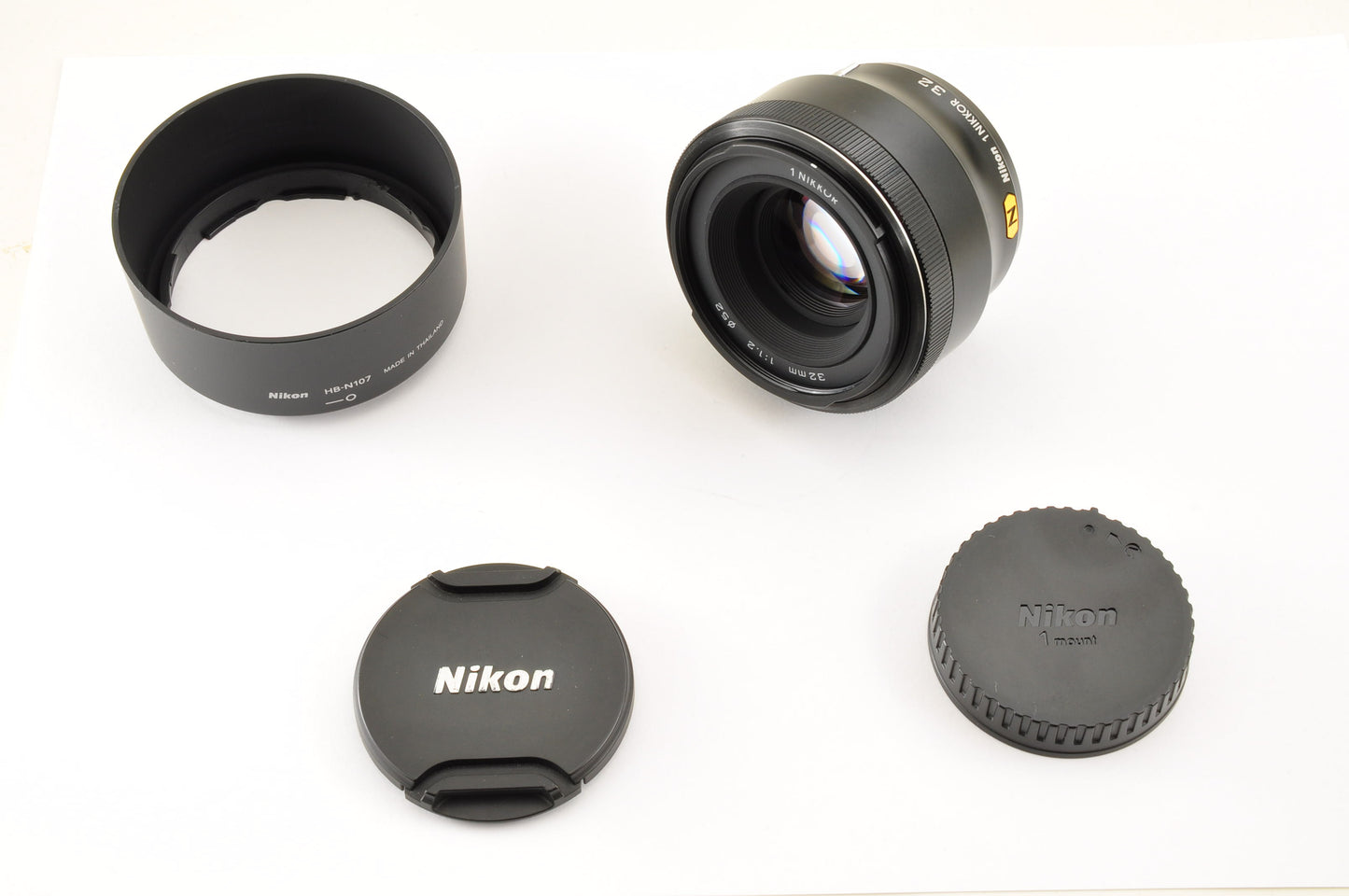 [Mint+++] Nikon 1 NIKKOR 32mm f/1.2 BLACK for Nikon CX Format RARE Ship from US
