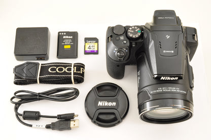 [Top Mint+] Nikon COOLPIX P900 Compact Digital Camera 16MP 83x Zoom US OR Stock