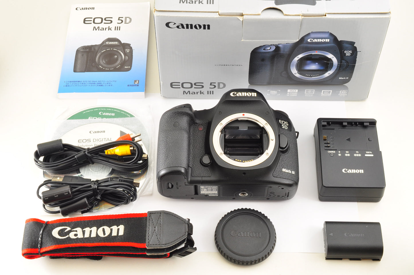 [US Duty Paid] Canon EOS 5D Mark III Digital SLR Camera Body in BOX From USA