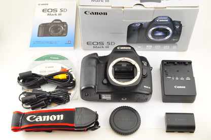 [US Duty Paid] Canon EOS 5D Mark III Digital SLR Camera Body in BOX From USA