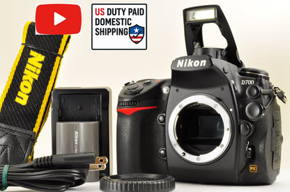 [Mint+ Count:2977] Nikon D700 12.1MP FX Digital SLR Camera Body Ship from USA