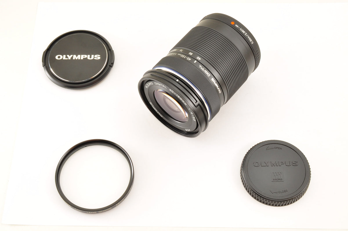 [Top Mint+] Olympus M.Zuiko Digital 40-150mm f/4-5.6 R ED Lens BLACK US Stock
