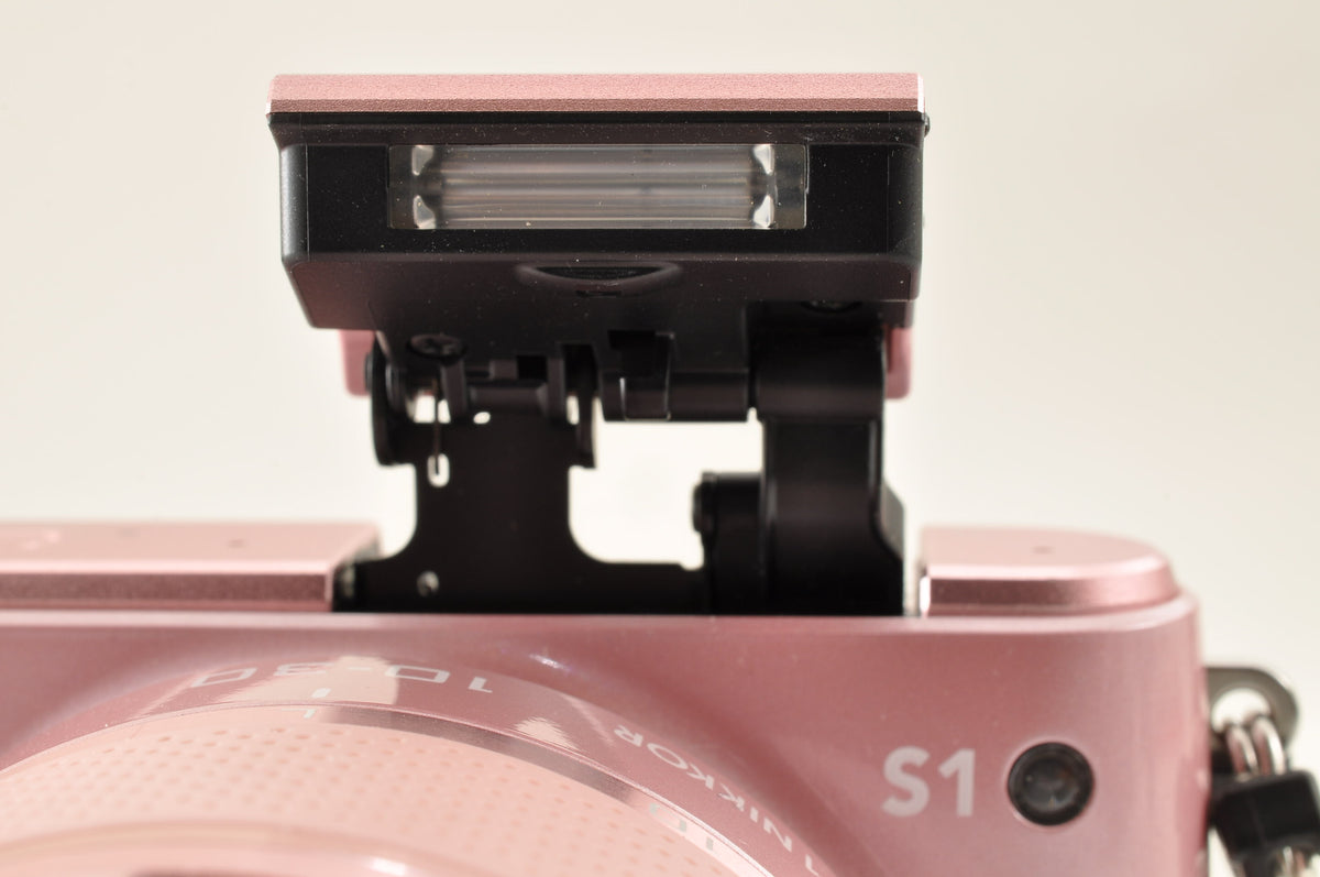 RARE! [Mint+] Nikon 1 S1 PINK Mirrorless Digital Camera  W zoom kit US OR Stock